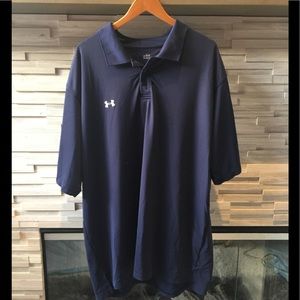 Under Armor navy polo